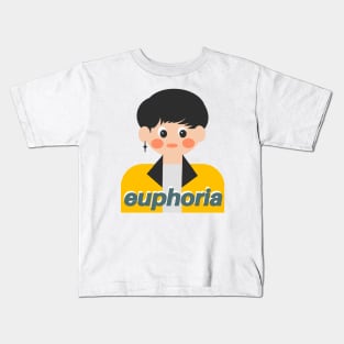 Euphoria BTS TINY KOO Art Kids T-Shirt